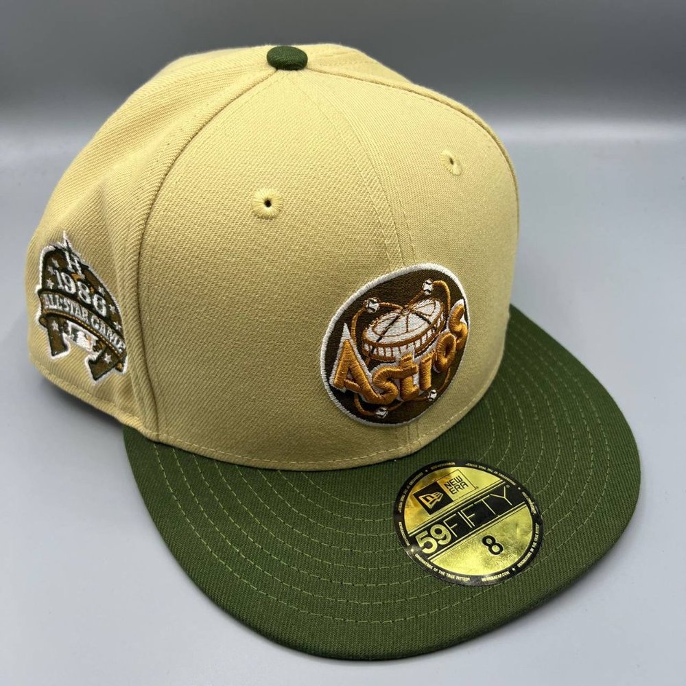 Houston Astros Hat Men 8 59Fifty New Era MLB All Star Game Fitted Cap‎ New